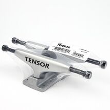 Tensor Mag Light Lo Skateboard Trucks 5.25 Silver Pair Lightweight Magne... - $54.35