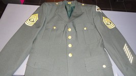 Usgi Serge AG-489 Class A Dress Green Army Womens Dress Uniform Coat Jacket 40R - $53.54