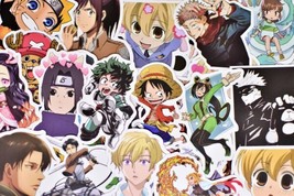 50 One Piece Naruto Dragon Ball Tokyo Ghoul Nezuko Code Geass My Hero Stickers N - £15.31 GBP