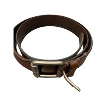 Levis Mens Size 40 Brown Leather Belt - £15.79 GBP
