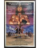 CONAN THE DESTROYER (1984) Advance 1-Sheet Schwarzenegger &amp; Grace Jones ... - $240.10 CAD