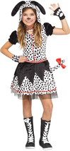 Fun World Girl&#39;s Spotted Sweetie Costume Black and White - $112.06