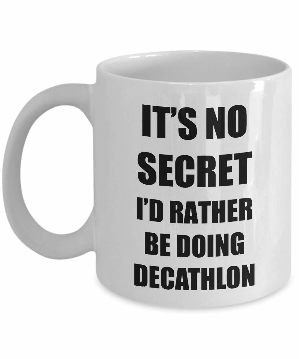 Decathlon Mug Sport Fan Lover Funny Gift Idea Novelty Gag Coffee Tea Cup
