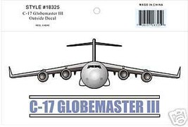 USAF AIR FORCE C-17 GLOBEMASTER III DECAL NEW - $14.24