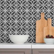 Front Gate Tile Stencil - Cement Tile Stencils for Painting Floors and W... - $11.00