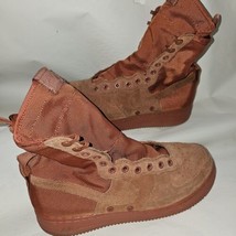 Nike Sf Air Force 1 Dusty Peach High Top Sneakers 884024-204 Men&#39;s Size 9.5 - £39.56 GBP