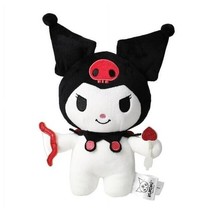 NWT Hello Kitty And Friends Kuromi Valentine&#39;s Wings Cupid Bow &amp; Arrow Plush 10&quot; - £16.02 GBP