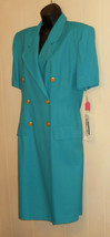 Double Breasted Suit Dress size 8 Dani Max / Lois Snyder Business Career... - $19.75