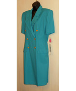 Double Breasted Suit Dress size 8 Dani Max / Lois Snyder Business Career... - £15.65 GBP