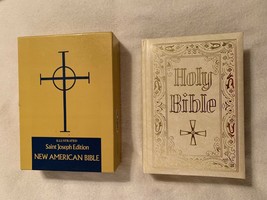The New American Bible  Saint Joseph Edition  In Original Box   Large Type  NICE - £15.58 GBP