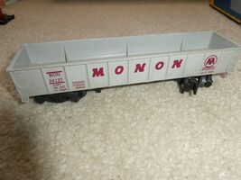Vintage S Scale American Flyer Monon 24127 Gondola Car w/ Pikemaster #4 - $16.83