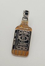 Jack Daniels Tennessee Whiskey Bottle Enamel Hat Lapel Pin Tie Tack - £19.57 GBP