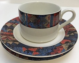 MISONO 4842 Sierra Collection-Set for 4 Cups & Saucers - £31.15 GBP