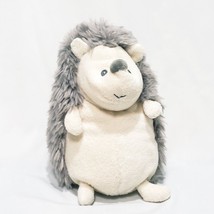Baby Gund Grey  Hedgehog Plush Stuffed Animal 8&quot; Sitting Up Beanbag - £15.68 GBP