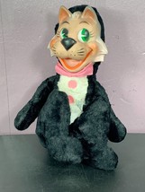 Vintage Mr. Jinx Knickerbocker Toy Co. Huckleberry Hound Rubber Face Stu... - £63.07 GBP