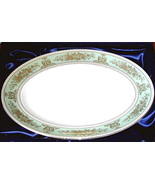 Wedgwood Columbia Oval Serving Platter 13.75&quot; Sage Green England NEW in Box - €127,41 EUR