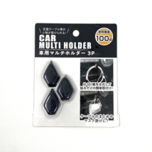 Car Utility Hooks Stick On For Cables Trash Bags Hats Car Multi Holder - $6.17