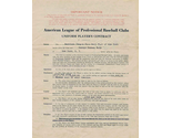 1919 Babe Ruth Signed Contract ALL 3 PAGES!! New York Yankees Replica SWAT - £2.40 GBP