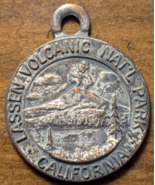Vintage Lassen Volcanic National Park California CA 27mm Key Fob Tag - $331.42 MXN