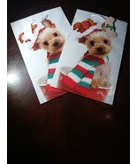 Set Of 2 Small Christmas Bags - Dog - $9.78