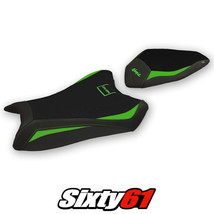 Kawasaki Ninja ZX10R 2016 2017 2018 2019 2020 Seat Funda Tappezzeria Verde Negro - $230.95