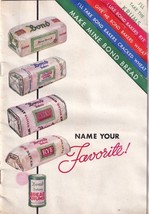 1935 Bond Bakers Bread Krums Vintage Recipe Booklet Cook Book  - $3.96