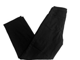 NWT Social Standard By Sanctuary Jeans Size 4 Black Wash Hi-rise Crop Straight   - £12.07 GBP