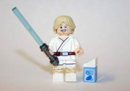 Toys Luke Skywalker with blue milk Star Wars Minifigure Custom Toys - £5.20 GBP