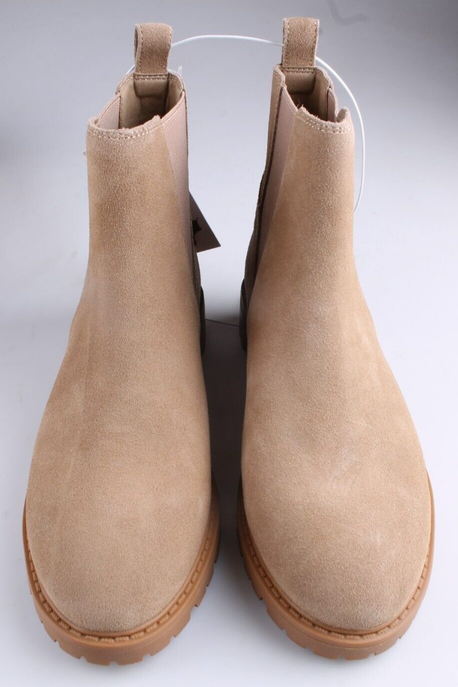 Steve Madden 'Lorali' Damen US Hellbraun Leder Slipper Stiefel Neu Item image 4