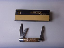 IMPERIAL SCHRADE 2.75&quot; POCKETKNIFE    IMP18PS   3- BLADE   NICE - £10.21 GBP