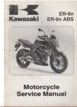 2009 Kawasaki ER-6n ABS Service Repair Shop Manual OEM 99924-1418-01-
sh... - £28.09 GBP