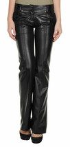Leather Pants Leggings Size Waist High Black Women Wet S L Womens 14 6 X... - £76.24 GBP