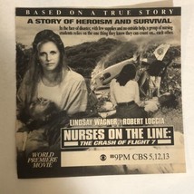 Nurses On The Line Vintage Tv Guide Print Ad Lindsay Wagner Robert Loggi... - £4.65 GBP