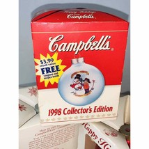 24 Years Old 1998 Collectors Edition Campbells Soup Kids Christmas Ornament NOS - £18.20 GBP