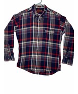 Chaps by Ralph Lauren Cotton Plaid Flannel Button-Down Collared Shirt  XL - £16.69 GBP