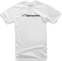 Alpinestars Mens Linear T-Shirt Shirt Tee Shirt White/Black 2XL - £17.50 GBP
