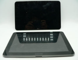 Lot of 2 Assorted Tablet Models LG &amp; Samsung Untested - $19.63 CAD