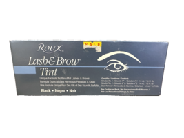 ROUX Lash and Brow Tint BLACK Noir 40 Applications ( 1 Box ) EXP UNKNOWN - £223.81 GBP