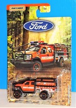 Matchbox 2019 Ford Truck Series Ford F-350 SUPERLIFT Mtflk Orange - $5.94