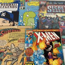 Vintage Comic Book Lot of 5 X-men  Beavis And Butt-head Basball Legends - $13.67