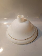 LARGE ALADDIN LAMP 15 INCH WHITE GLASS SHADE, NEW OLD STOCK - $36.12