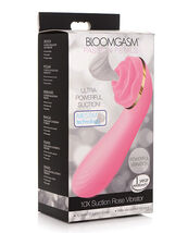 INMI BLOOMGASM PASSION PETALS 10X SUCTION CLIT STIMULATOR RECHARGEABLE VIBE - $54.44