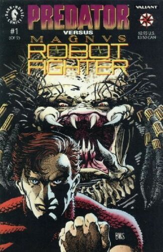 Primary image for Predator vs Magnus Robot Fighter Comic Book #1 Dark Horse Comics 1992 VF/NM NEW