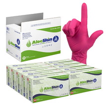 Dynarex AloeSkin Nitrile Exam Gloves, Powder-Free, Sizes S–XL 1000ct - $107.28