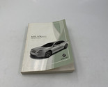 2011 Mercury Milan Owners Manual Handbook OEM F03B22056 - £13.52 GBP