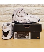 Nike Jordan True Flight TD Size 10c Toddler White Red Black 343797-121 *... - £52.56 GBP