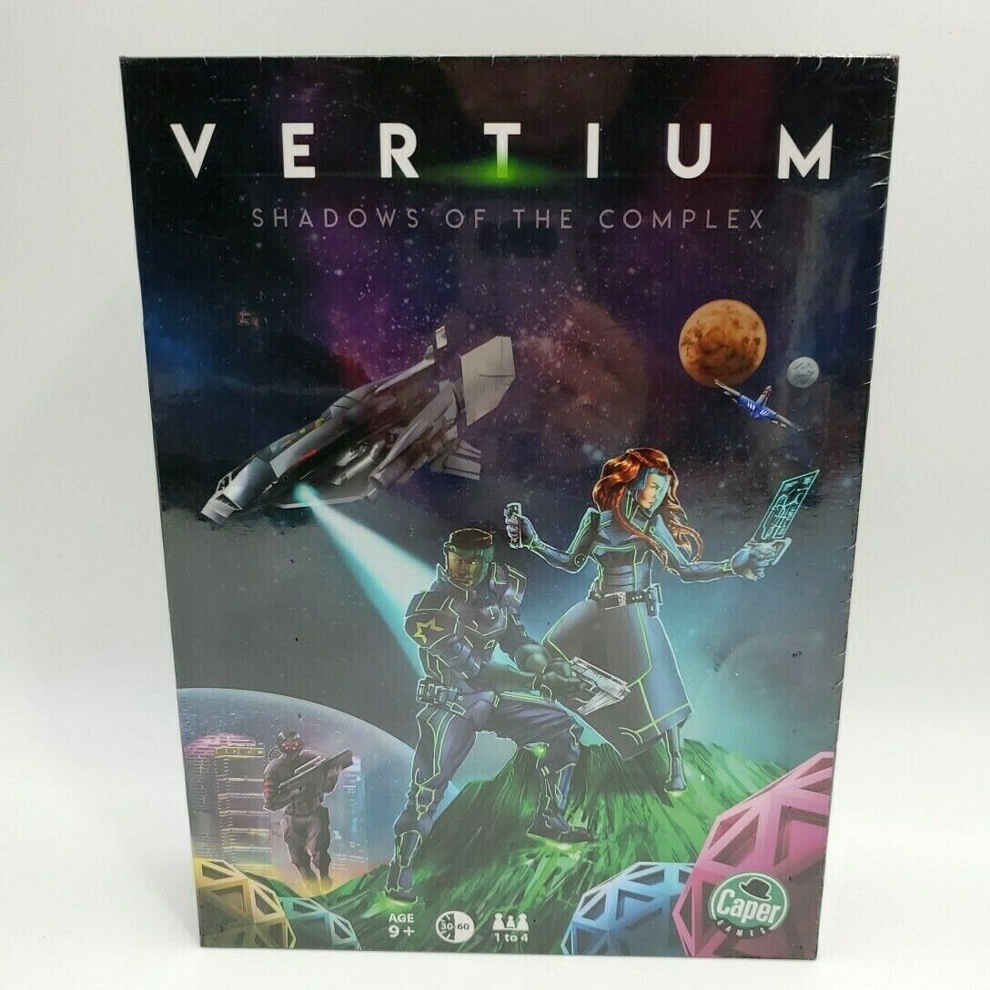 Vertium Shadows of The Complex Board Game by Caper Games New Sealed - £17.54 GBP