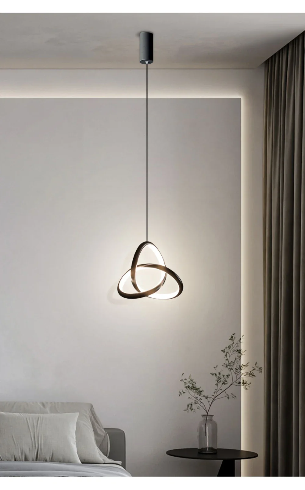 Modern LED Minimalist Pendant Light Modern Decor Art Designer Chandelier... - $43.54+