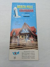 Vintage North Pole Colorado Santas Workshop Pikes Peak 1966 Travel Brochure - £16.86 GBP