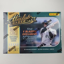 2021 Panini Absolute Baseball Blaster Box Auto Or Memorabilia Card SEALED - £23.90 GBP